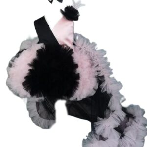 GP Collection Short Midi Frock Dress for Kids Girls Flared Long Frock Gown Cocktail Dress Trendy Fancy Frock Western Party Gown for Birthday and Weddings